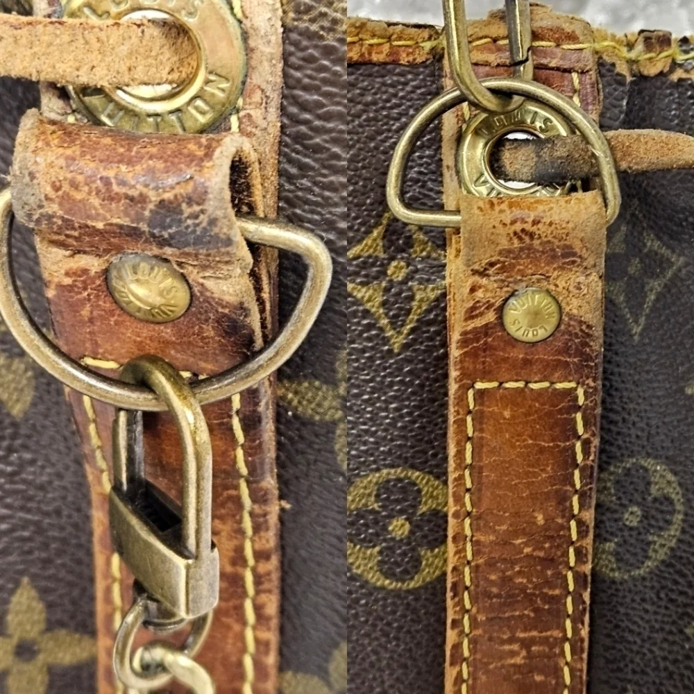 Louis Vuitton Noe Bucket Bag in Monogram Canvas and Leather